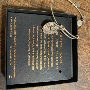 Alex and Ani “Crystal Dove” with box